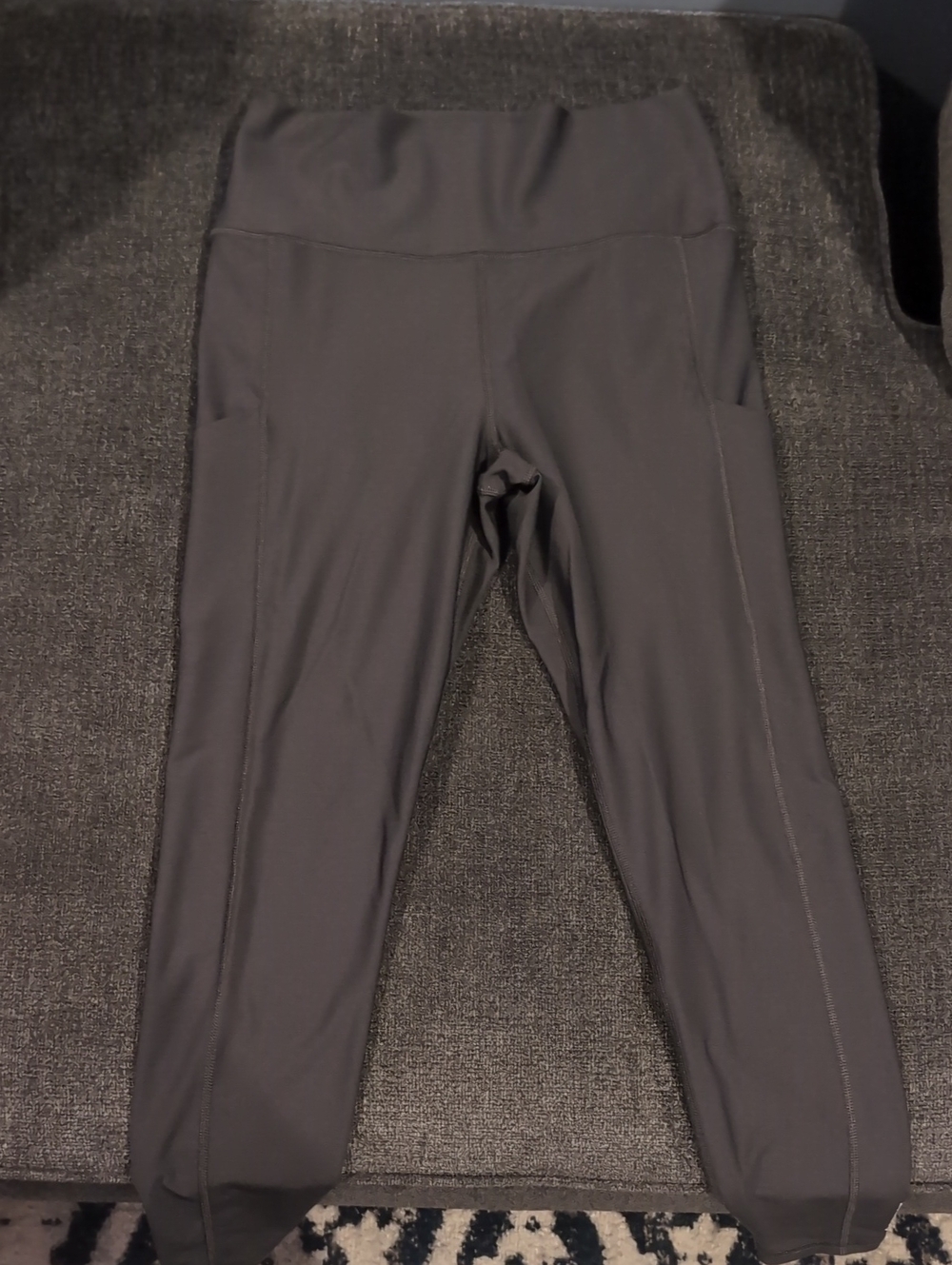 ThirdLove Black Seamless Active Leggings With Pockets